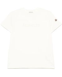 Moncler - Logo Cotton T-Shirt - Lyst