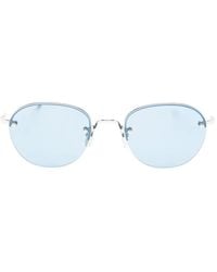 Thom Browne - Rimless Round-Frame Sunglasses - Lyst