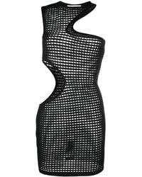 Genny - Cut-Out Detail Mini Dress - Lyst