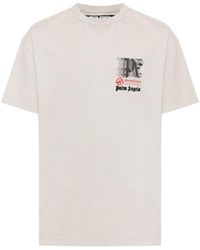 Palm Angels - X Haas Racing Club Cotton T-Shirt - Lyst