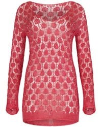 Paramidonna - Mira Crochet Beach Dress - Lyst