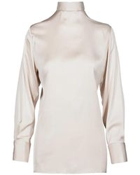 Tessitura Body Couture - Open-Back Long-Sleeve Shirt - Lyst