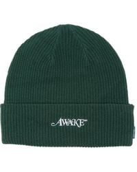 AWAKE NY - Logo-Detail Beanie Hat - Lyst