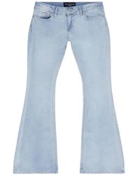 Juicy Couture - Diamante-Embellished Flared Jeans - Lyst