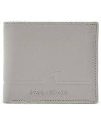 Paul & Shark - Fin-Embossed Leather Billfold Wallet - Lyst
