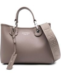 Emporio Armani - Myea Top-Handle Tote Bag - Lyst