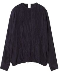 Lanvin - Chemise À Détails De Coutures - Lyst