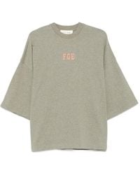 Fear Of God - Logo-Print Round-Neck T-Shirt - Lyst