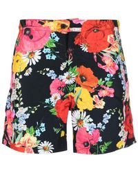 Camilla - Adieu Yesterday Floral-print Swim Shorts - Lyst