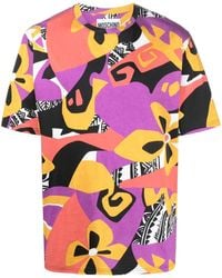 Moschino - Collage-Print Short-Sleeved T-Shirt - Lyst