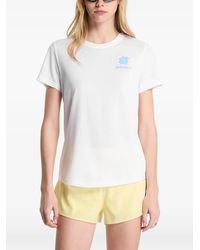 Saysky - Flower Combat Logo-Print T-Shirt - Lyst