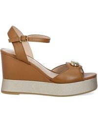 Liu Jo - Sandalen Met Plateauzool En Sleehak - Lyst