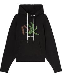 Palm Angels - Broken Tree Hoodie Cotton - Lyst