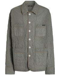 Dolce & Gabbana - Dolce & Gabbana Striped Shirt - Lyst