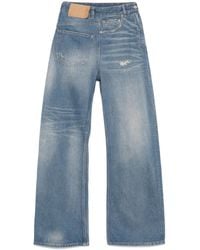 Maison Margiela Decortice フレア ジーンズ ブルー フレア Maison Margiela(メゾン マルジェラ) デニム・ジーパン