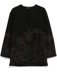 Alanui - Jungle Toile De Jouy Blouse - Lyst