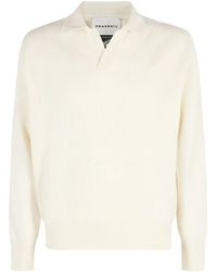 Amaranto - Long-sleeve V-neck Sweater - Lyst