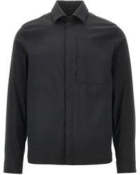 Herno - Giacca-Camicia Con Applicazione - Lyst