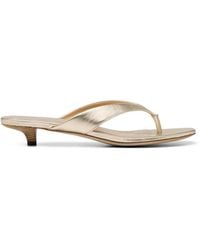 Marsèll - Orma Metallic Heeled Sandals - Lyst