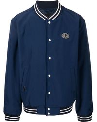 SPORT b. by agnès b. - Bomberjacke Mit Logo-Patch - Lyst