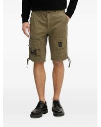 Aeronautica Militare - Patch-Detail Cargo Shorts - Lyst