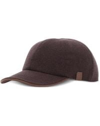 Eleventy - Felted Cashmere Baseball Cap - Lyst