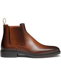 Santoni - Easy レザーアンクルブーツ - Lyst