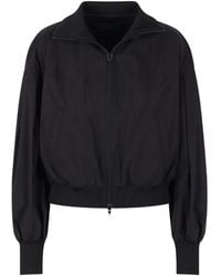 Yohji Yamamoto - Bomberjacke mit Reißverschluss - Lyst
