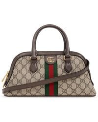 Gucci - Small Ophidia Top-Handle Bag - Lyst