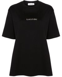 Lanvin - ロゴ Tスカート - Lyst