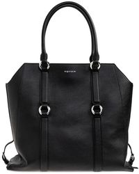 McQueen - Farringdon Ring-Detail Tote Bag - Lyst