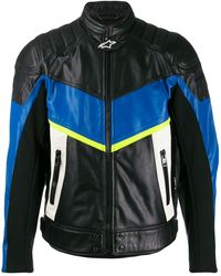 DIESEL X Alpinestars Astars-ldue Biker Jacket - Black
