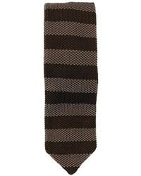 mfpen - Striped Knitted Tie - Lyst