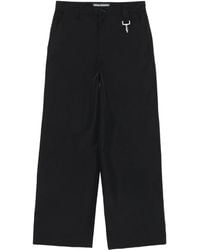 Reese Cooper - Clasp-detail Straight-leg Trousers - Lyst