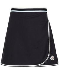 Moncler - Wraparound Mini Skirt - Lyst