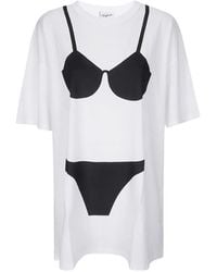 VAQUERA - Trompe L'Oeil T-Shirt - Lyst
