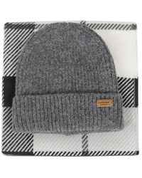 Barbour - Set Berretto E Sciarpa - Lyst