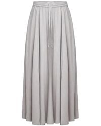 DRYKORN - Qerime Drawstring-Waist Pleated Maxi Skirt - Lyst