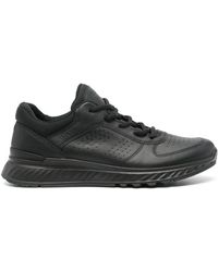 Ecco - Exostride Leather Sneakers - Lyst