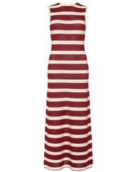 Eres - Régulière Striped Open-Back Maxi Dress - Lyst