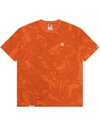 Aape By A Bathing Ape - Camouflage-Print T-Shirt - Lyst