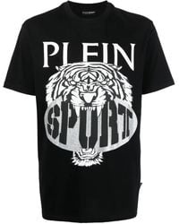 Philipp Plein - Ss Tiger Round-Neck T-Shirt - Lyst