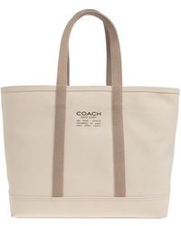 COACH - Utility Logo-Print Tote Bag - Lyst