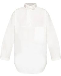 Lemaire - Camisa a paneles con botones - Lyst