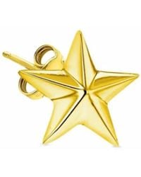 True Rocks - Pendiente Con Aplique De Estrella - Lyst