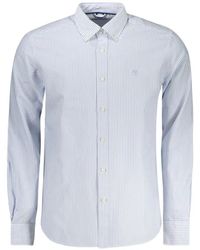North Sails - Striped Button-Down Shirt - Lyst