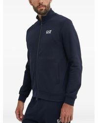 EA7 - Zip Logo Jumpsuit - Lyst