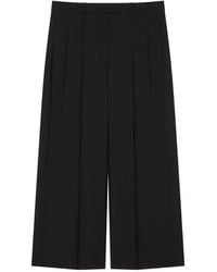 Givenchy - Cropped Double Pleat Pants - Lyst