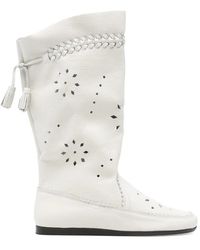 Isabel Marant - Welky Leather Boots - Lyst