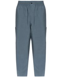 KENZO - Elasticated-Waist Cargo Pants - Lyst